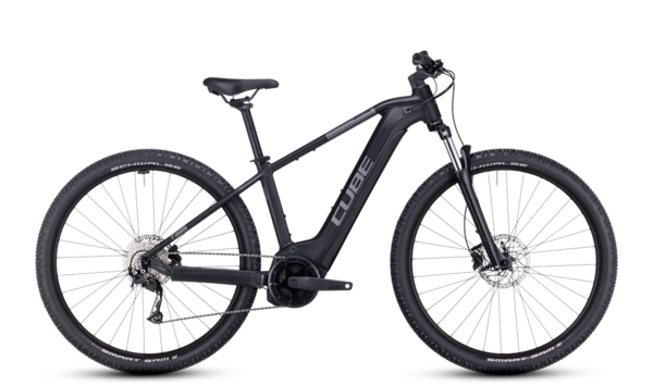 Bicicleta electrica CUBE REACTION Hybrid Performance 500 black´n´grey