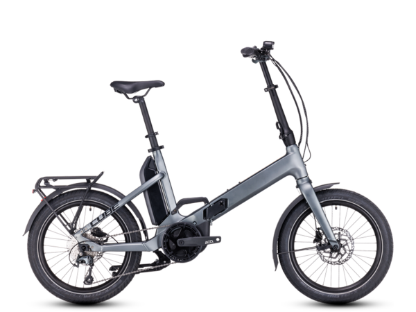 Bicicleta electrica Cube Fold Sport Hybrid 500 flashgrey´n´black