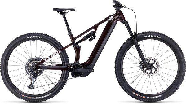 Bicicleta electrica CUBE STEREO Hybrid ONE55 C:68X SLX 750 29 liquidred´n´carbon